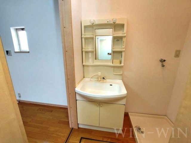 プラッサムコートMK A棟の洗面所