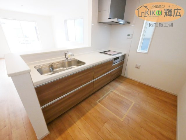 【キッチン】 | 加古郡播磨町宮北（全1棟）新築 | 同社施工例です。
