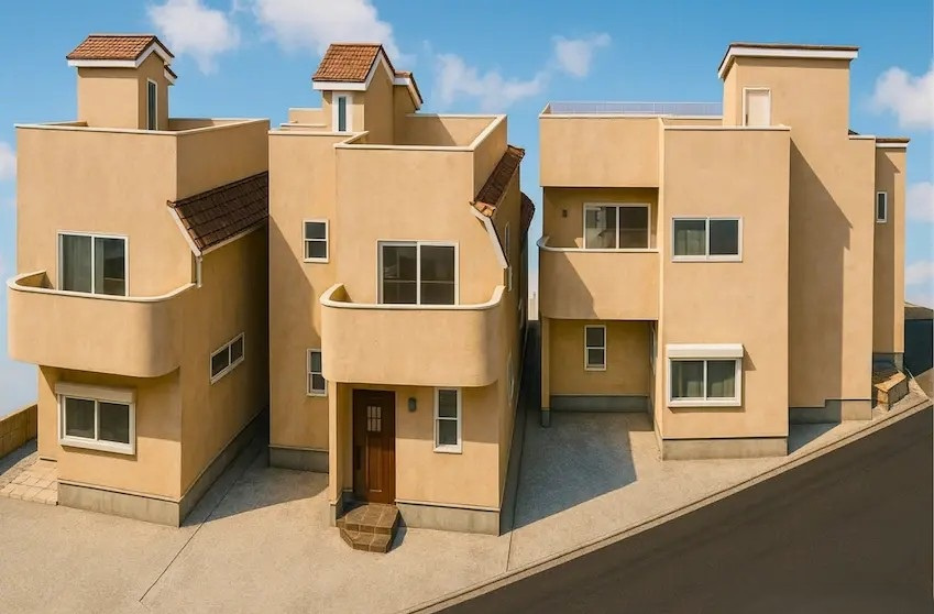 練馬区南大泉1丁目　屋上テラス付　省エネ基準適合住宅　全3棟