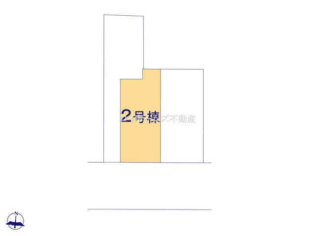 【区画図】 | 岩倉市宮前町１丁目13-1『仲介料無料』新築戸建て | 2号棟
