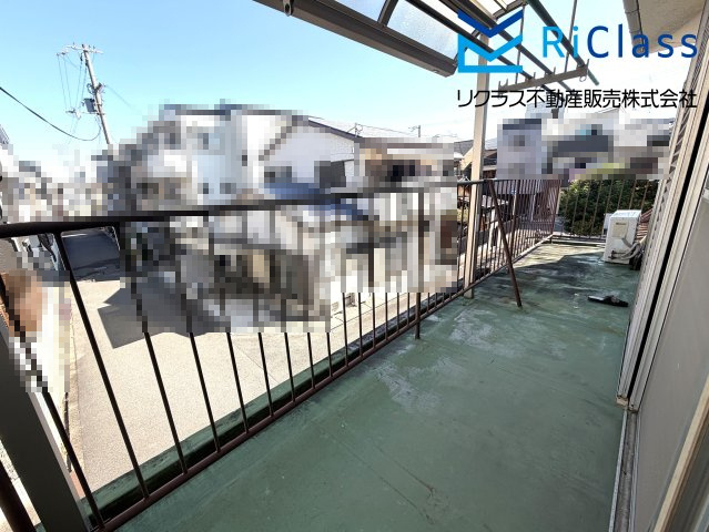 中古戸建　大阪市旭区清水１丁目のバルコニー|北東側バルコニーです