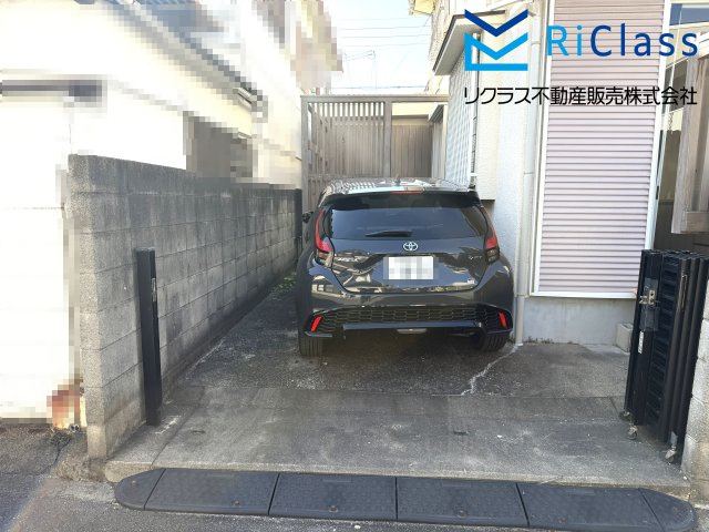 中古戸建　大阪市旭区清水１丁目の駐車場|駐車場です