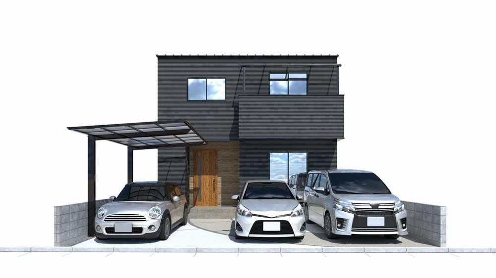 LAVIE保免上2501B の外観パース