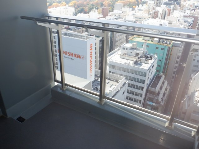 クラッシィタワー新宿御苑のバルコニー
