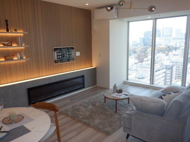 クラッシィタワー新宿御苑の居間・リビング