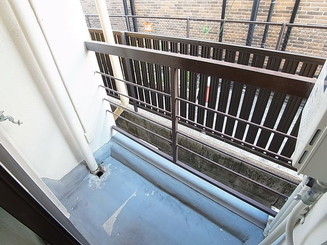 マンション平和のバルコニー|日当たりの良いバルコニー