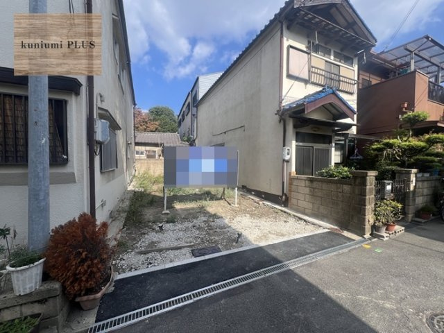 大阪市旭区清水5丁目の前面道路含む現地写真