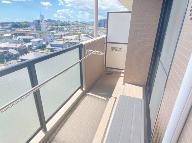 MY・CASTLE藤枝　蓮華寺池公園のバルコニー