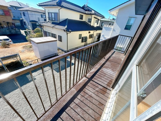 中古 戸建てのバルコニー