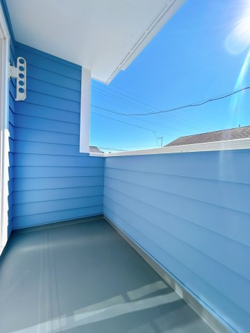 中古 戸建てのバルコニー