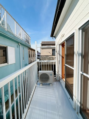 中古 戸建てのバルコニー
