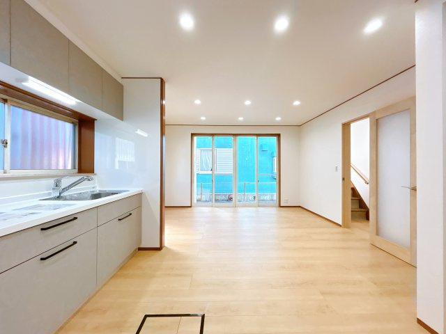 中古 戸建ての居間・リビング