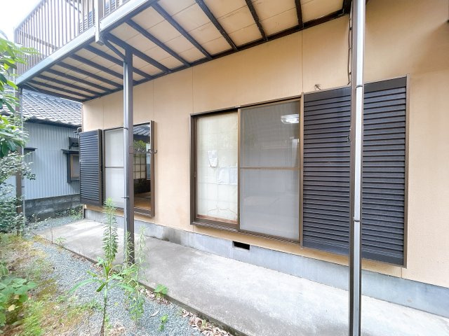 中古戸建の庭