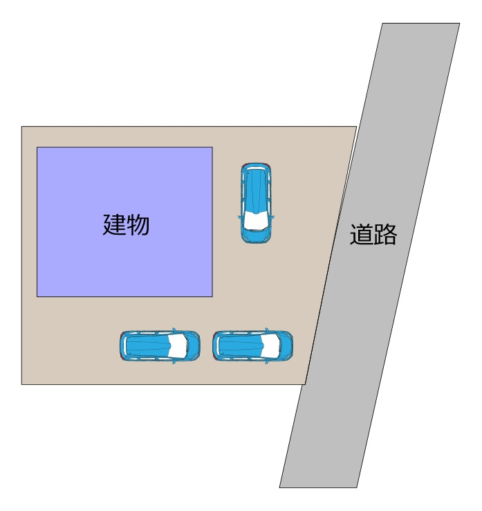 中古戸建の区画図