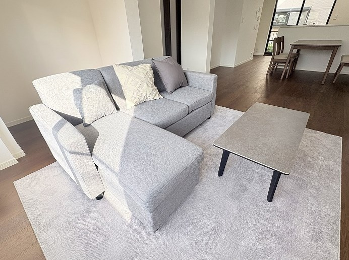 中古 戸建ての居間・リビング