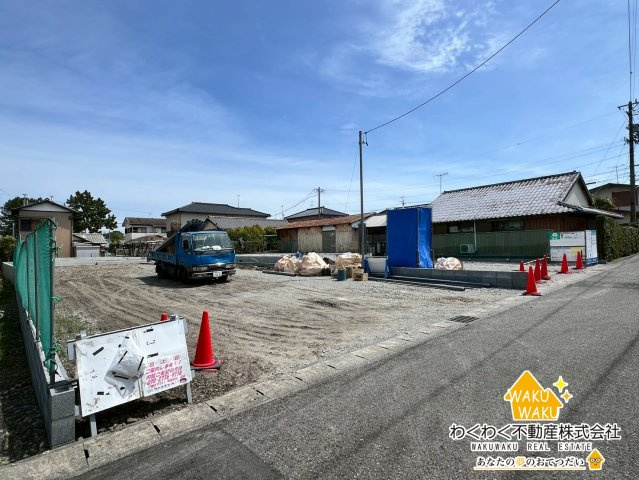 焼津市高新田　新築戸建　全３棟の区画図
