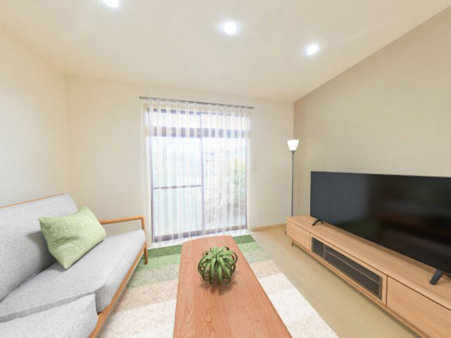 中古 戸建ての居間・リビング|※掲載の家具はCG画像です