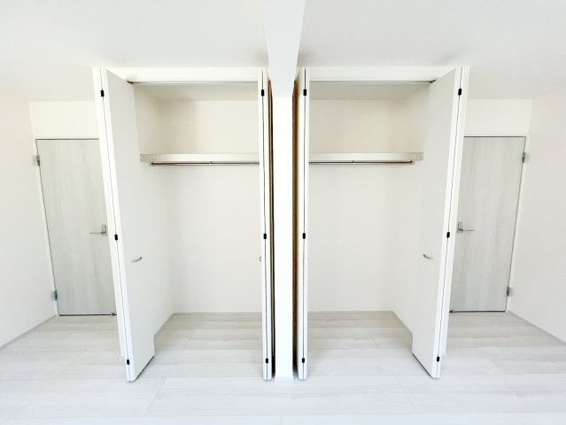 焼津市利右衛門　2期　新築戸建の収納|二部屋に分ける予定も♪