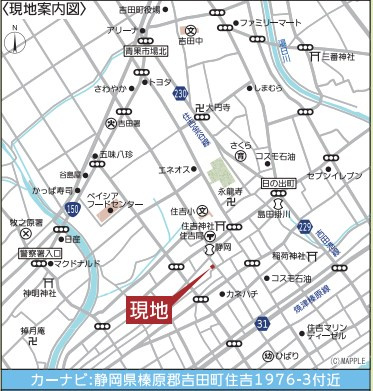 吉田町住吉　第12の地図