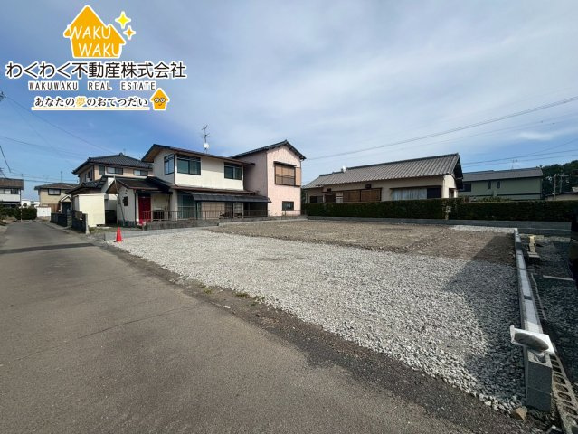 焼津市高新田　新築戸建　全３棟の前面道路含む現地写真|【3号棟】2026年3月中旬撮影