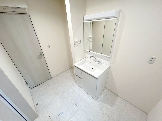 牧之原市細江7期　新築戸建の洗面所