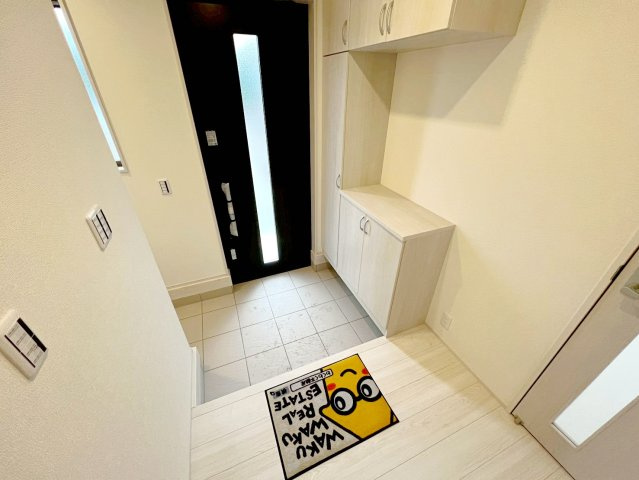 牧之原市細江7期　新築戸建の玄関