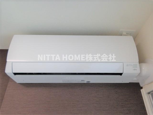 丹波篠山市西吹　新築アパートの設備|【完成イメージ】エアコン設備です◇