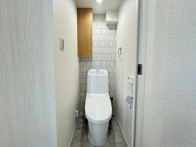 池園ハウスのトイレ|落ち着いたトイレです