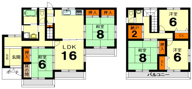 【間取り】 | 桂坂 御陵大枝山町四丁目 一戸建