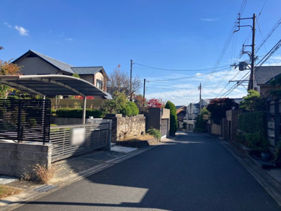 【前面道路含む現地写真】 | 桂坂 御陵大枝山町四丁目 一戸建