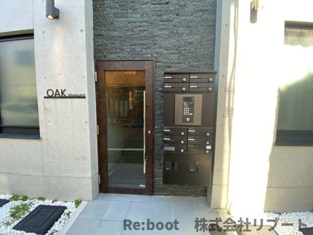 オーク清澄白河のエントランス