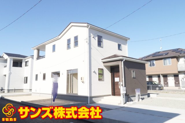 田村市船引町船引字扇田　　　1号棟　　　船引小学校、船引中学区　の外観|南東側から見た外観