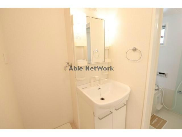 ラヴェスト・コートAの洗面所|洗髪洗面化粧台です！