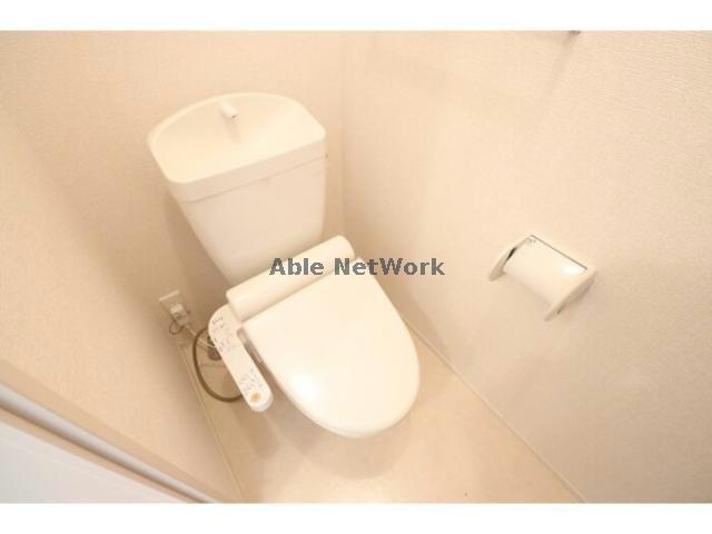 ラヴェスト・コートAのトイレ|ウォッシュレット付きトイレです！