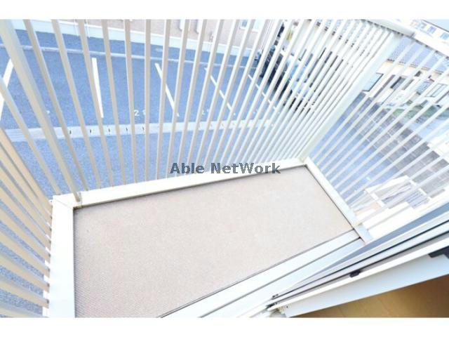 ラヴェスト・コートAのバルコニー|日当りのいいバルコニーです！