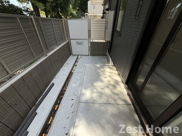 La Maison 塚口のバルコニー