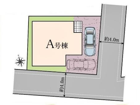 泉区中田南4丁目 新築戸建 5690万円の区画図
