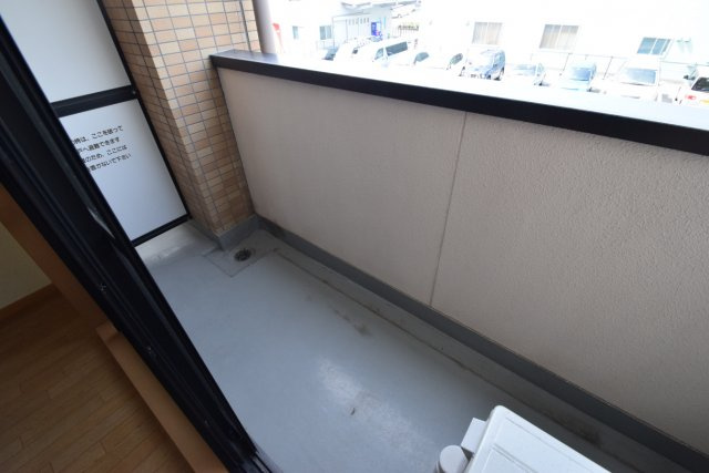 LEO伍拾伍番館のバルコニー|明るいバルコニーです。