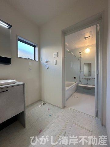 藤沢市辻堂東海岸2丁目　 新築戸建 　全2棟のランドリースペース|洗濯機置場