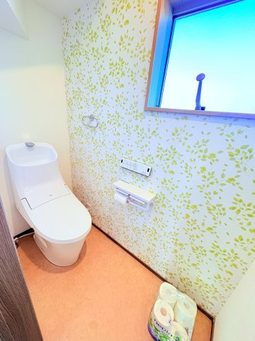 中古戸建)八女市宅間田のトイレ