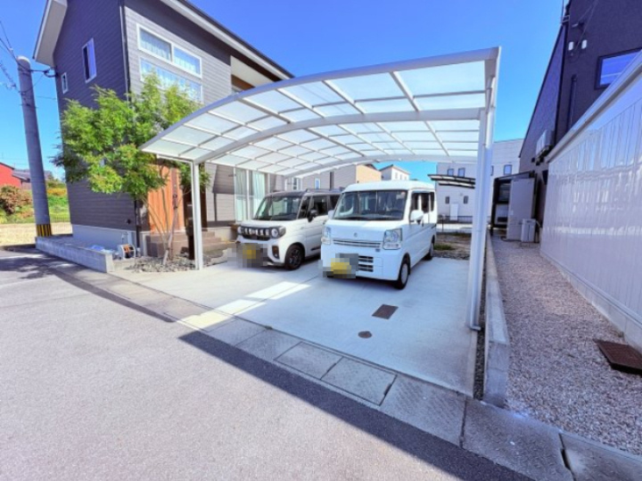 中古戸建)八女市宅間田の駐車場