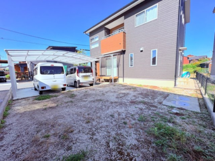 中古戸建)八女市宅間田の庭