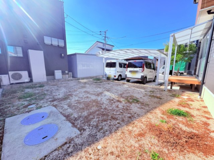 中古戸建)八女市宅間田の庭