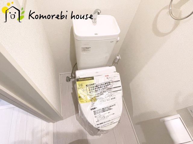 上尾市上　29期　新築一戸建て　グラファーレ　01のトイレ|シンプルで使いやすいトイレです
