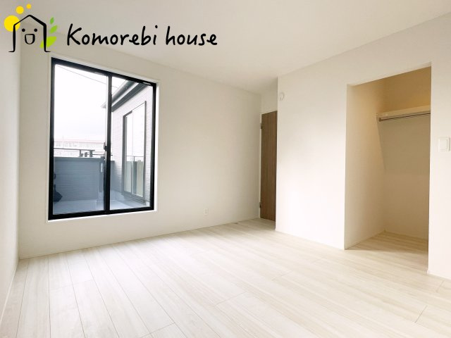 上尾市上　29期　新築一戸建て　グラファーレ　01の寝室|使い勝手のいい寝室です