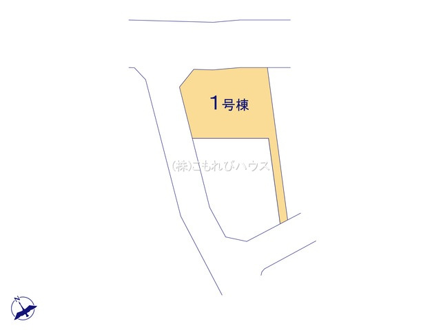 上尾市上　29期　新築一戸建て　グラファーレ　01の区画図|1号棟