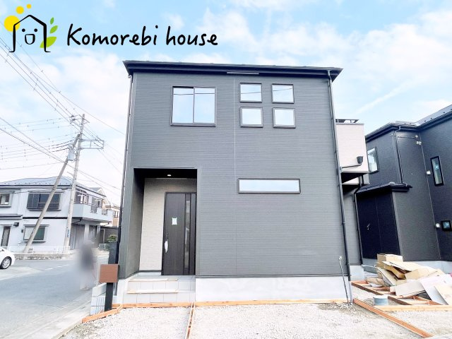 上尾市上　29期　新築一戸建て　グラファーレ　01の前面道路含む現地写真|撮影：'25/12/23