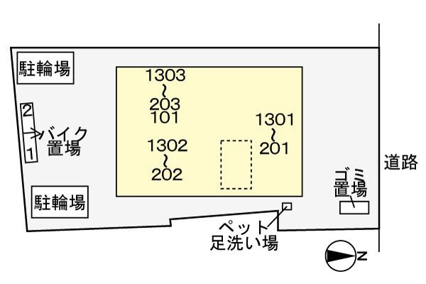 メゾン　ド　ルビアンのその他|区画図