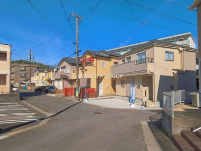 【前面道路含む現地写真】 | ハートフルタウン岡崎市本宿茜-A棟