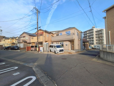 【前面道路含む現地写真】 | ハートフルタウン岡崎市本宿茜-A棟